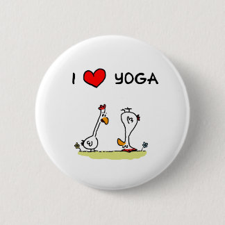 Badge Rond 5 Cm Yoga