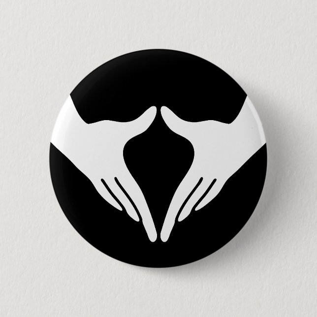 Badge Rond 5 Cm Yoga Yoni Mudra (Devant)