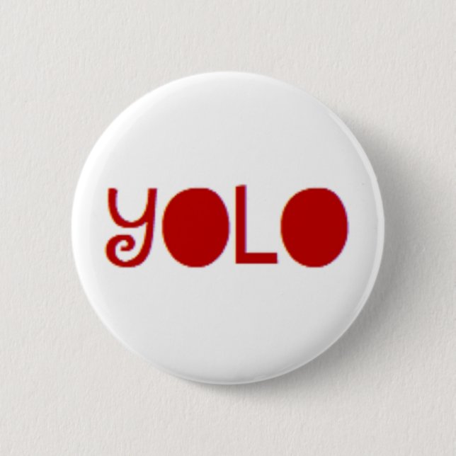 Badge Rond 5 Cm yolo (Devant)