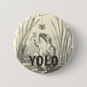 BADGE ROND 5 CM YOLO