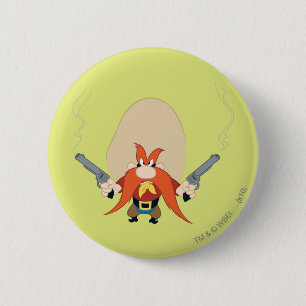 Badge Rond 5 Cm Yosemite Sam Retour