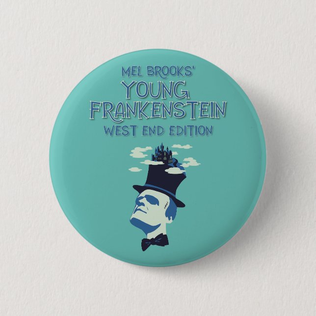 Badge Rond 5 Cm Young Frankenstein Pin (Devant)