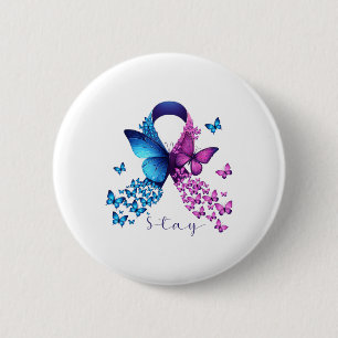 Badge Rond 5 Cm Your Story Is Not Over Stay Suicide Prevention Awa