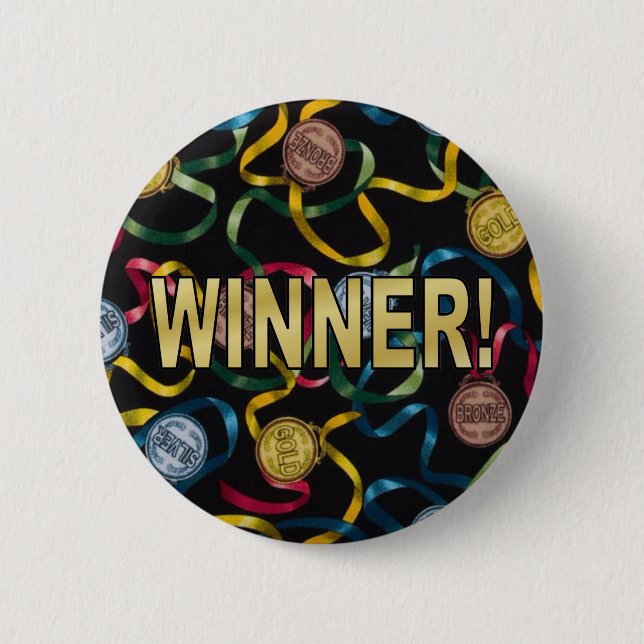 Badge Rond 5 Cm You're a Winner! (Devant)