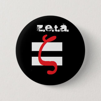 Badge Rond 5 Cm Z.E.T.A. Bouton