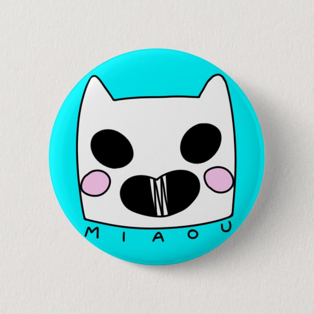 Badge Rond 5 Cm Zacharie (Devant)
