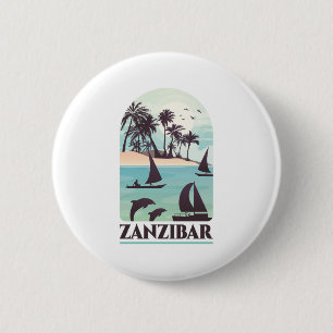 Badge Rond 5 Cm Zanzibar