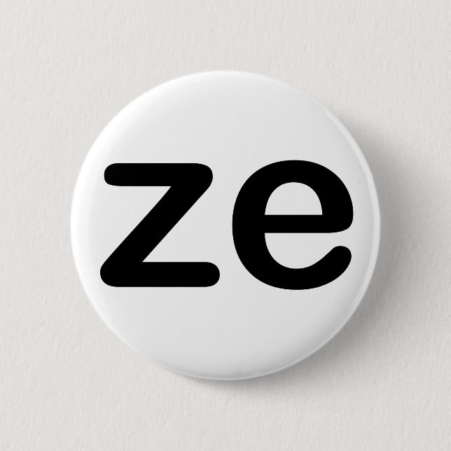 Badge Rond 5 Cm Ze (Devant)