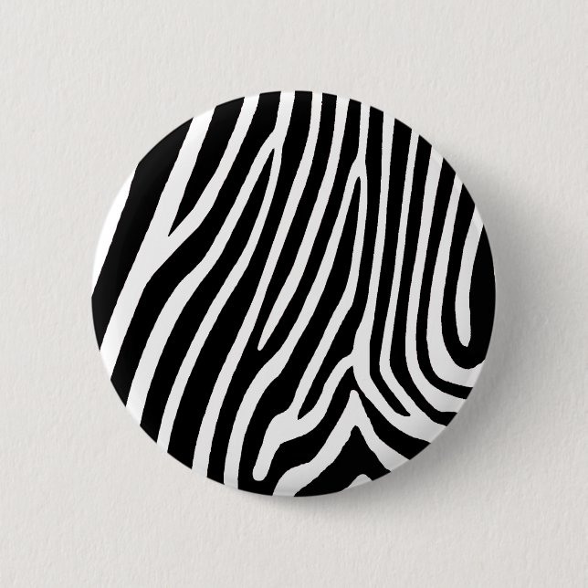 Badge Rond 5 Cm zebrin skin (Devant)