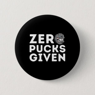 Badge Rond 5 Cm Zéro palets donnés - Cadeau drôle pour joueur de h