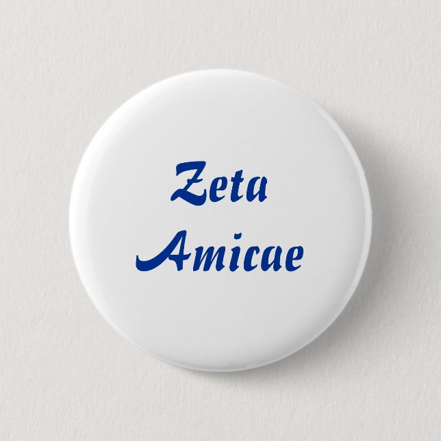 Badge Rond 5 Cm Zeta Amicae (Devant)