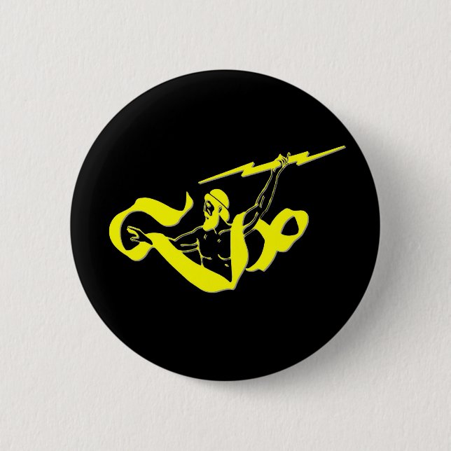 Badge Rond 5 Cm Zeus (Devant)