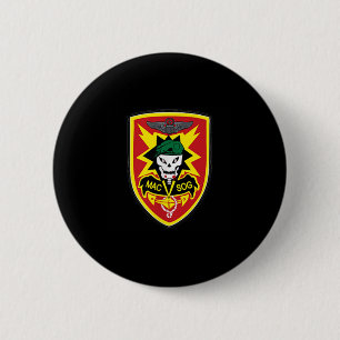 Badge Rond 5 Cm Zgxblwjhbsy Creations Co Macv-sog Vietnam War Mili
