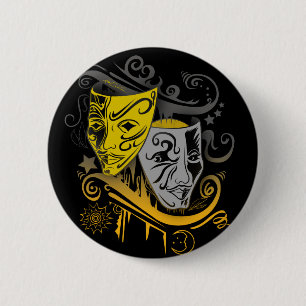 Badge Rond 5 Cm Zodiac - Gemini