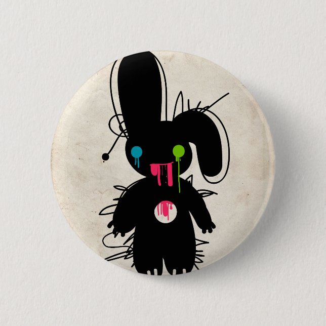 Badge Rond 5 Cm Zombi Piñata (Devant)