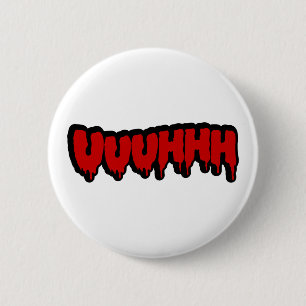 Badge Rond 5 Cm Zombie Groan