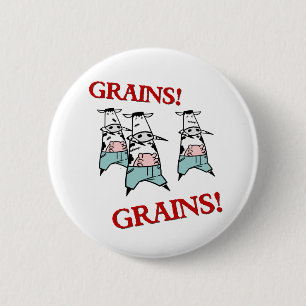 Badge Rond 5 Cm Zombis de vache