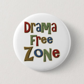 Badge Rond 5 Cm Zone franche de drame