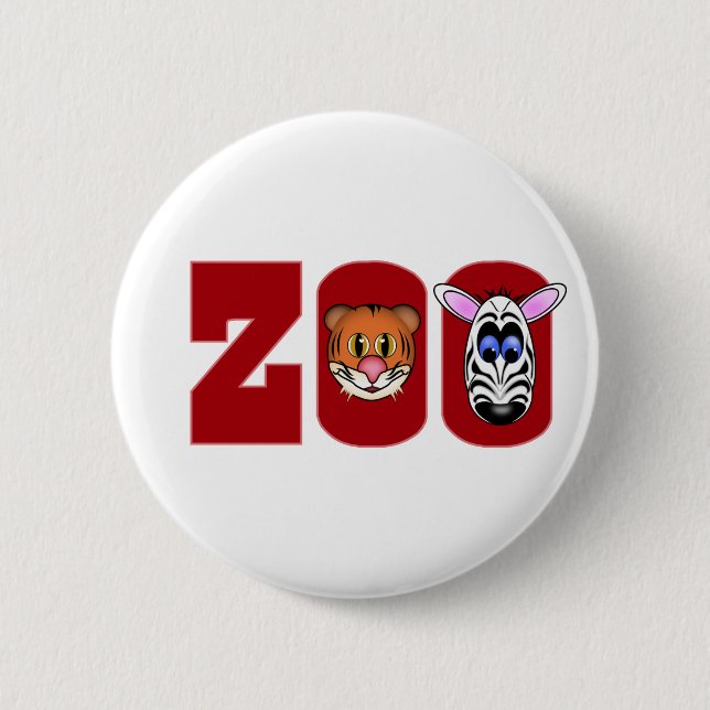 BADGE ROND 5 CM ZOO (Devant)
