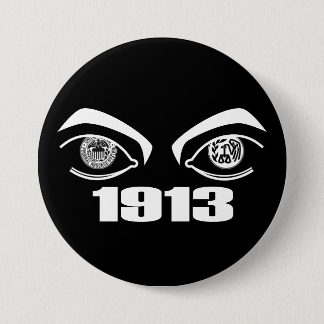 Badge Rond 7,6 Cm 1913 boutons de frère (Devant)