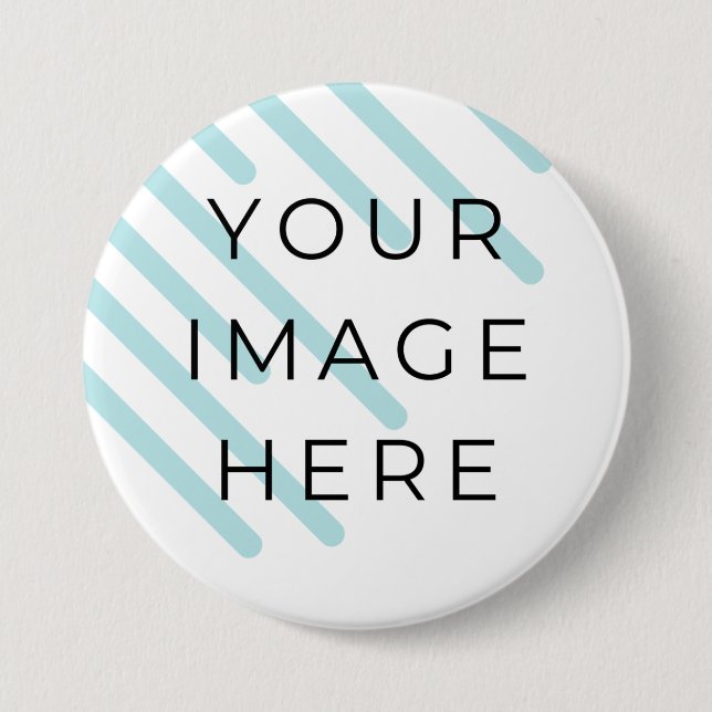 Badge Rond 7,6 Cm 3" Votre image ici (Devant)