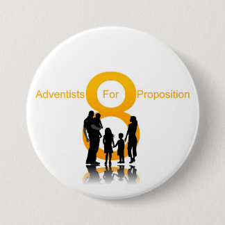 Badge Rond 7,6 Cm Adventistes pour l'appui vertical 8