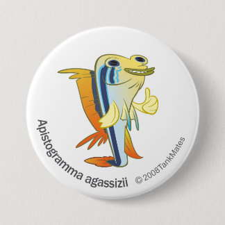 Badge Rond 7,6 Cm Agassizii de TM-01-Apistogramma