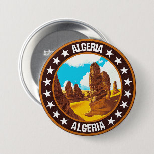 Badge Rond 7,6 Cm Algérie