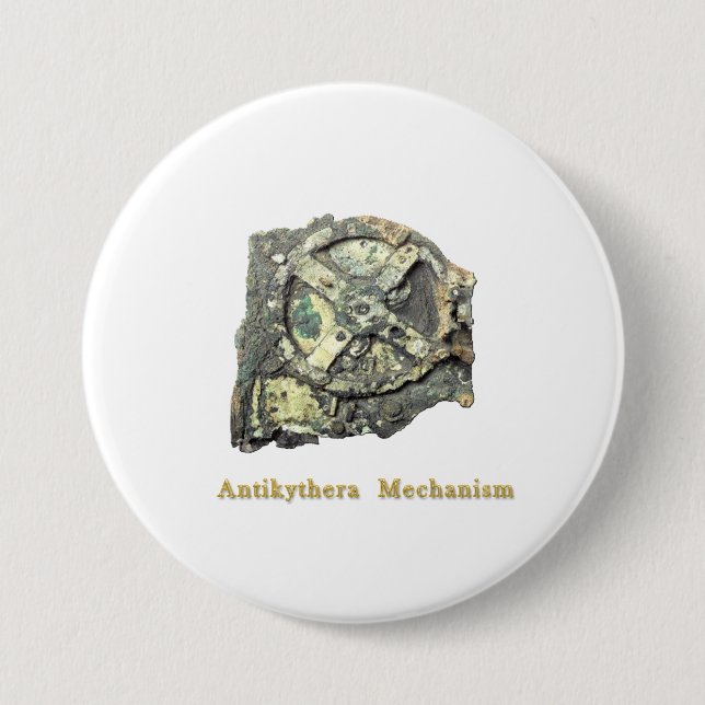 Badge Rond 7,6 Cm Aliens anciens (Devant)
