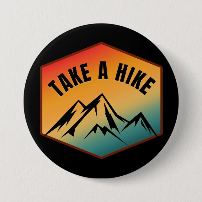 BADGE ROND 7,6 CM ALLEZ VOUS PROMENER (Devant)