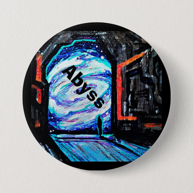 Badge Rond 7,6 Cm Alone with the Shiny Abyss (Devant)