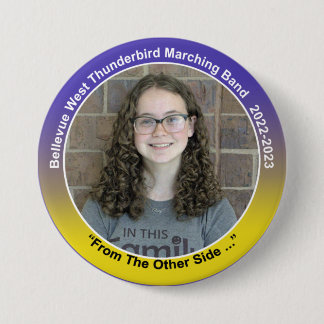 Badge Rond 7,6 Cm Alto Sax Cloey 9