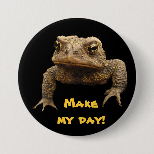 Badge Rond 7,6 Cm American Toad