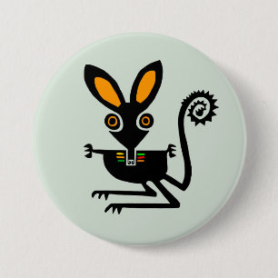 Badge Rond 7,6 Cm Animaux sauvages - BILBY - Marsupial - Faune -