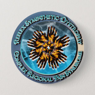 Badge Rond 7,6 Cm Anneau de turquoise de CRP/RSD