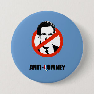 Badge Rond 7,6 Cm ANTI-ROMNEY - .png