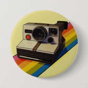 Badge Rond 7,6 Cm appareil-photo