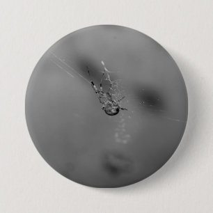 Badge Rond 7,6 Cm araignée de jardin européenne