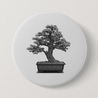 Badge Rond 7,6 Cm arbre de bonsaïs