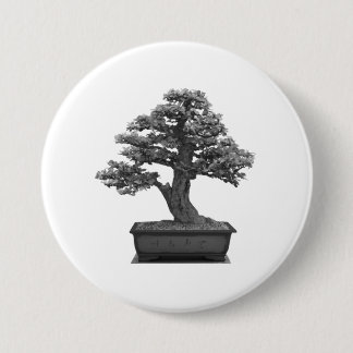 Badge Rond 7,6 Cm arbre de bonsaïs