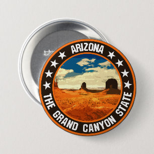 Badge Rond 7,6 Cm Arizona