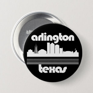 Badge Rond 7,6 Cm Arlington, Texas