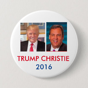 Badge Rond 7,6 Cm Atout et Christie bouton de Jugate de 3 pouces