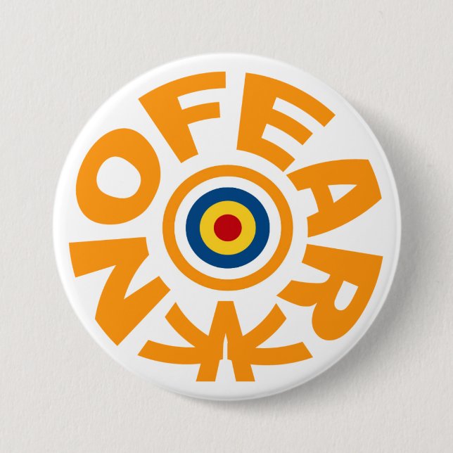 Badge Rond 7,6 Cm Aucune crainte (Devant)