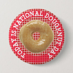 Badge Rond 7,6 Cm Aujourd'hui est le Bouton de la Fête nationale de