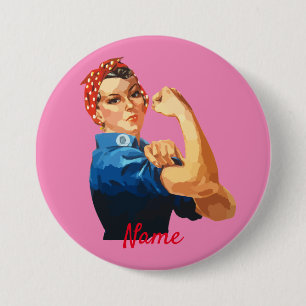 Badge Rond 7,6 Cm Autonomisation féminine Thunder_Cove