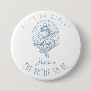 Badge Rond 7,6 Cm Bachelorette de la côte mariée à être