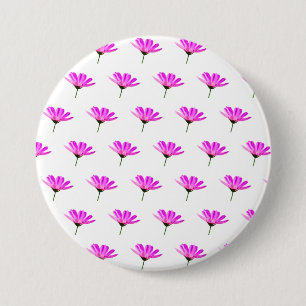 Badge Rond 7,6 Cm Baise rose
