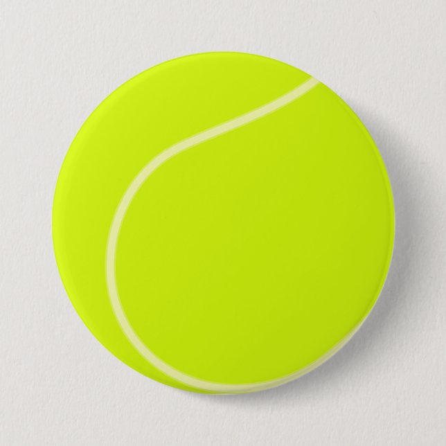 Badge Rond 7,6 Cm Ball de tennis (Devant)