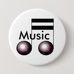 Badge Rond 7,6 Cm Bande de professeurs de musiciens de Pin de bouton